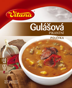 Polévka Vitana gulášová pikantní